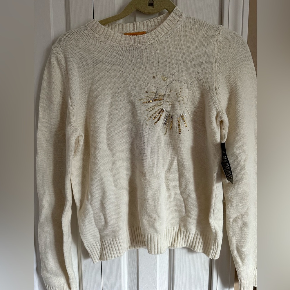 Le Lion zodiac sign astrology sweater wool NEW - Picture 3 of 14